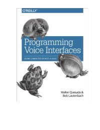 cover of the book Programming Voice Interfaces