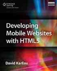 cover of the book Developing mobile websites with HTML5