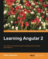 cover of the book Learning Angular 2