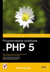 cover of the book Programowanie obiektowe w PHP 5