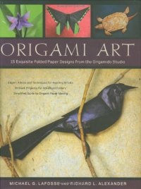 cover of the book Origami Art: 15 Exquisite Folded Paper Designs from the Origamido Studio