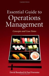 cover of the book Essential Guide to Operations Management: Concepts and Case Notes (Wiley)