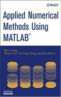 cover of the book Applied Numerical Methods Using MATLAB