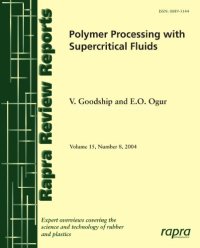 cover of the book Polymer Processing with Supercritical Fluids