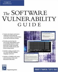 cover of the book The software vulnerability guide