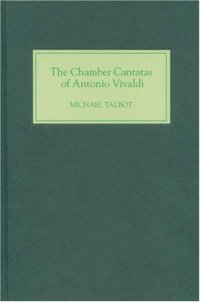 cover of the book The Chamber Cantatas of Antonio Vivaldi