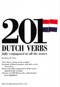 cover of the book 201 Dutch Verbs fully conjugated in all the tenses