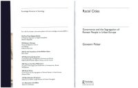 cover of the book Racial Cities: Governance and the Segregation of Romani People in Urban Europe