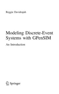 cover of the book Modeling Discrete-Event Systems with GPenSIM. An Introduction