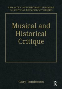 cover of the book Music and Historical Critique: Selected Essays