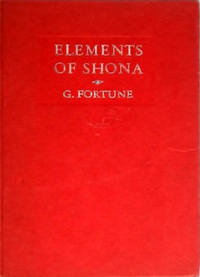 cover of the book Elements of Shona