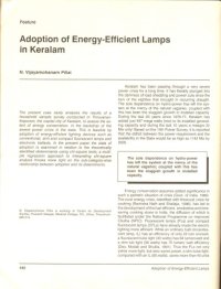 cover of the book Adoption of Energy efficient lamps in Kerala