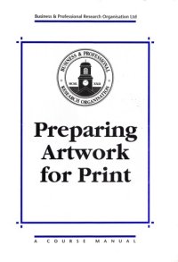 cover of the book Preparing Artwork for Print: A Course Manual