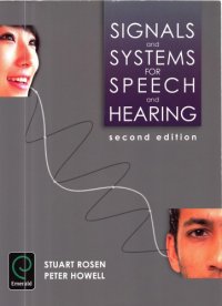 cover of the book Signals and Systems for Speech and Hearing