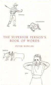 cover of the book The superior person’s book of words