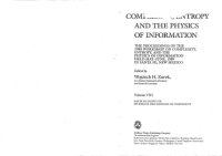 cover of the book Complexity, Entropy and the Physics of Information (The proceedings of the 1988 workshop on Complexity, Entropy and the Physics of Information)