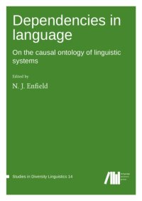 cover of the book Dependencies in language: On the causal ontology of linguistic systems