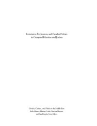 cover of the book Resistance, Repression, And Gender Politics in Occupied Palestine And Jordan