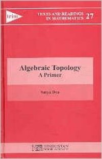 cover of the book Algebraic Topology. A Primer