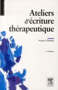 cover of the book Ateliers d’écriture thérapeutique