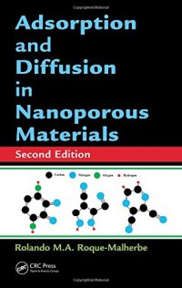 cover of the book Adsorption and Diffusion in Nanoporous Materials, Second Edition