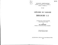 cover of the book Discours 1-3