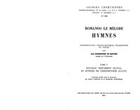 cover of the book Hymnes XLVI-LVI