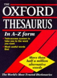 cover of the book The Oxford Thesaurus