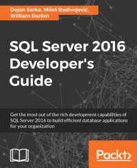 cover of the book SQL server 2016 developer guide