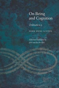 cover of the book On Being and Cognition: Ordinatio 1.3