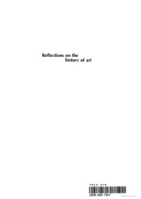 cover of the book Reflections on the history of art : views and reviews