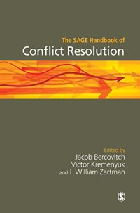 cover of the book The SAGE Handbook of Conflict Resolution