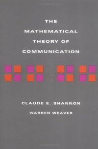 cover of the book The Mathematical Theory of Communication