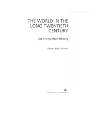 cover of the book The World in the Long Twentieth Century: An Interpretive History