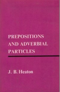 cover of the book Prepositions and Adverbial Particles