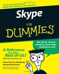 cover of the book Skype For Dummies