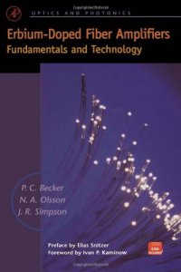 cover of the book Erbium-Doped Fiber Amplifiers: Fundamentals and Technology