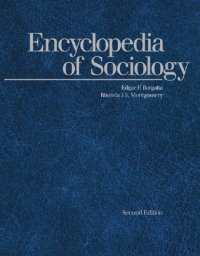 cover of the book Encyclopedia of sociology