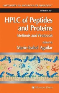 cover of the book HPLC of Peptides and Proteins, Methods and Protocols