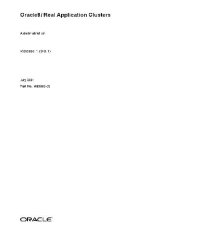 cover of the book Oracle 9i Real Application Clusters. Administration