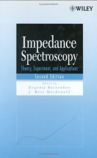 cover of the book Impedance Spectroscopy: Theory, Experiment, and Applications