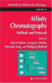 cover of the book Affinity Chromatography Methods and Protocols