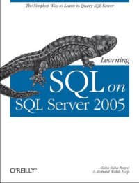 cover of the book Learning SQL on SQL Server 2005