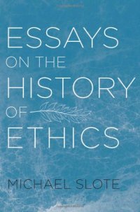 cover of the book Essays on the History of Ethics