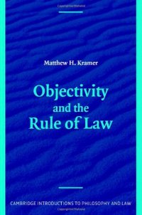 cover of the book Objectivity and the rule of law