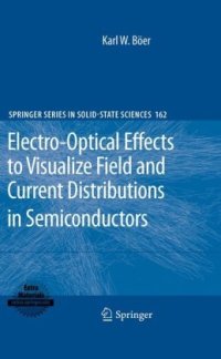 cover of the book Electro-optical effects to visualize field and current distributions in semiconductors