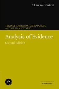 cover of the book Analysis of evidence