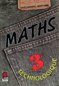 cover of the book Mathématiques, 3e technologique