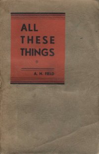 cover of the book All These Things