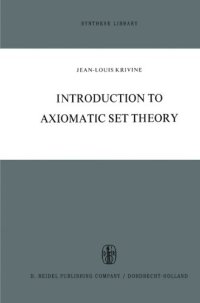 cover of the book Introduction to Axiomatic Set Theory